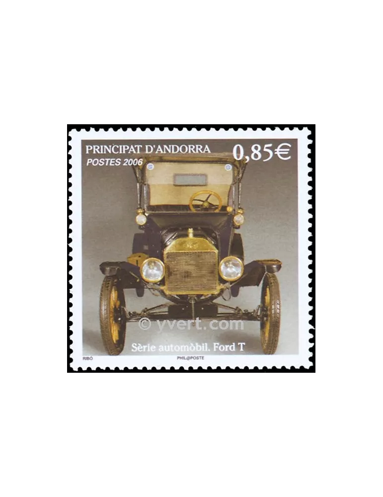n° 630 - Timbre Andorre Poste