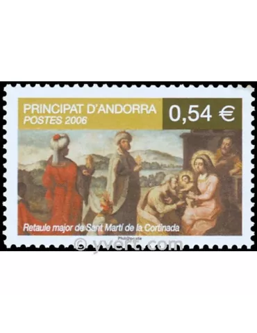 n° 632 - Timbre Andorre Poste