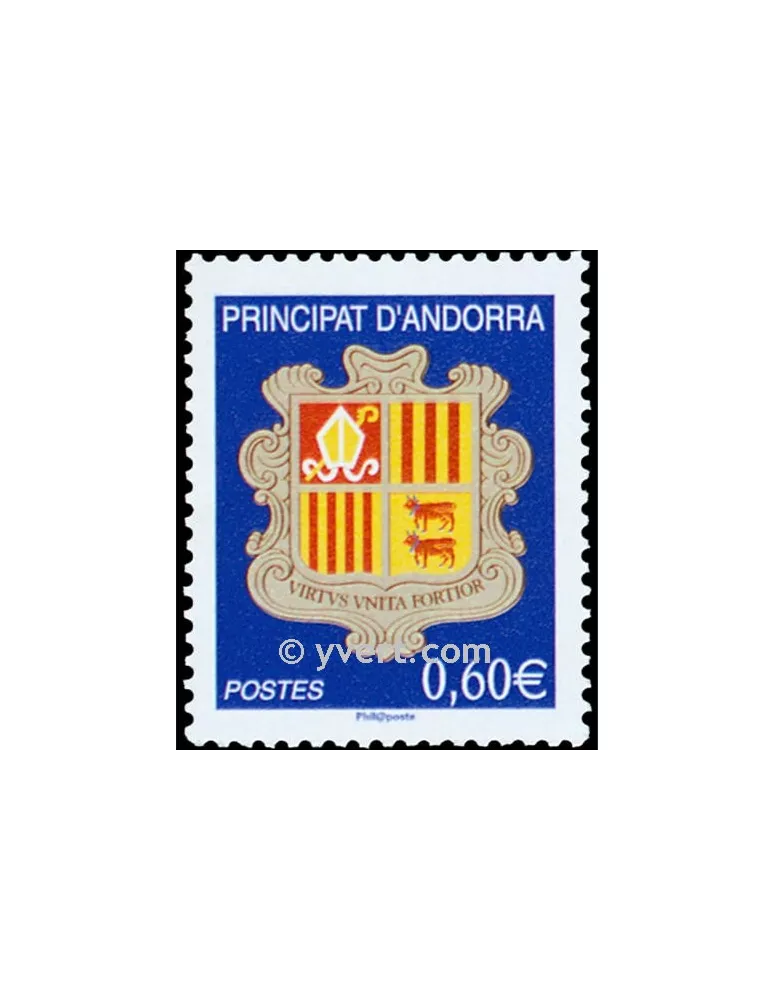n° 633 - Timbre Andorre Poste