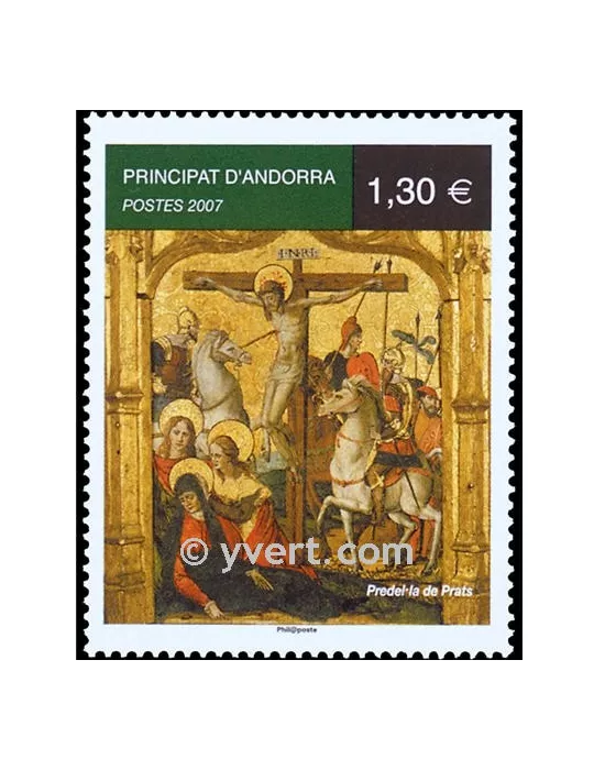 n° 637 - Timbre Andorre Poste