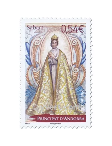 n° 641/642 - Timbre Andorre Poste