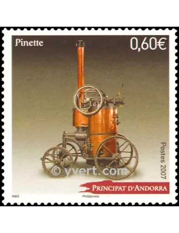 n° 643 - Timbre Andorre Poste