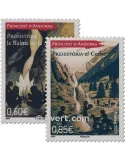 n° 646/647 - Timbre Andorre Poste