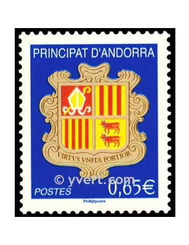 n° 651 - Timbre Andorre Poste