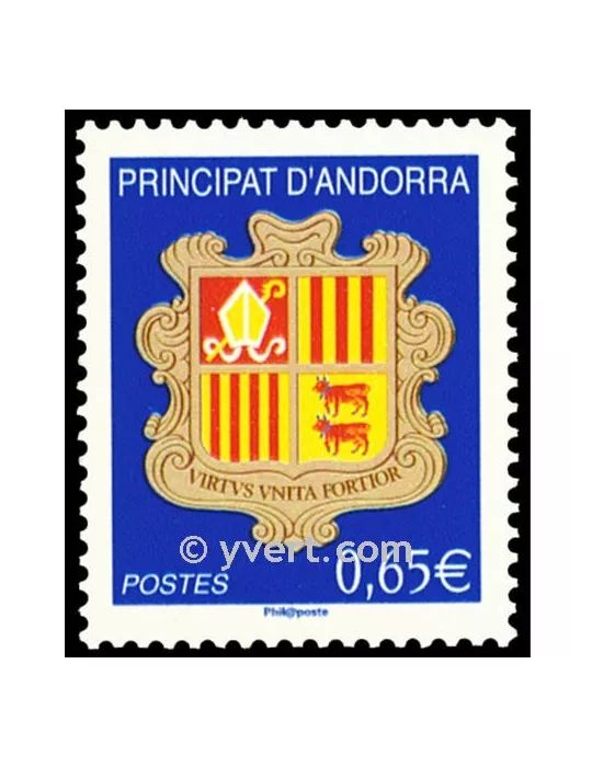 n° 651 - Timbre Andorre Poste