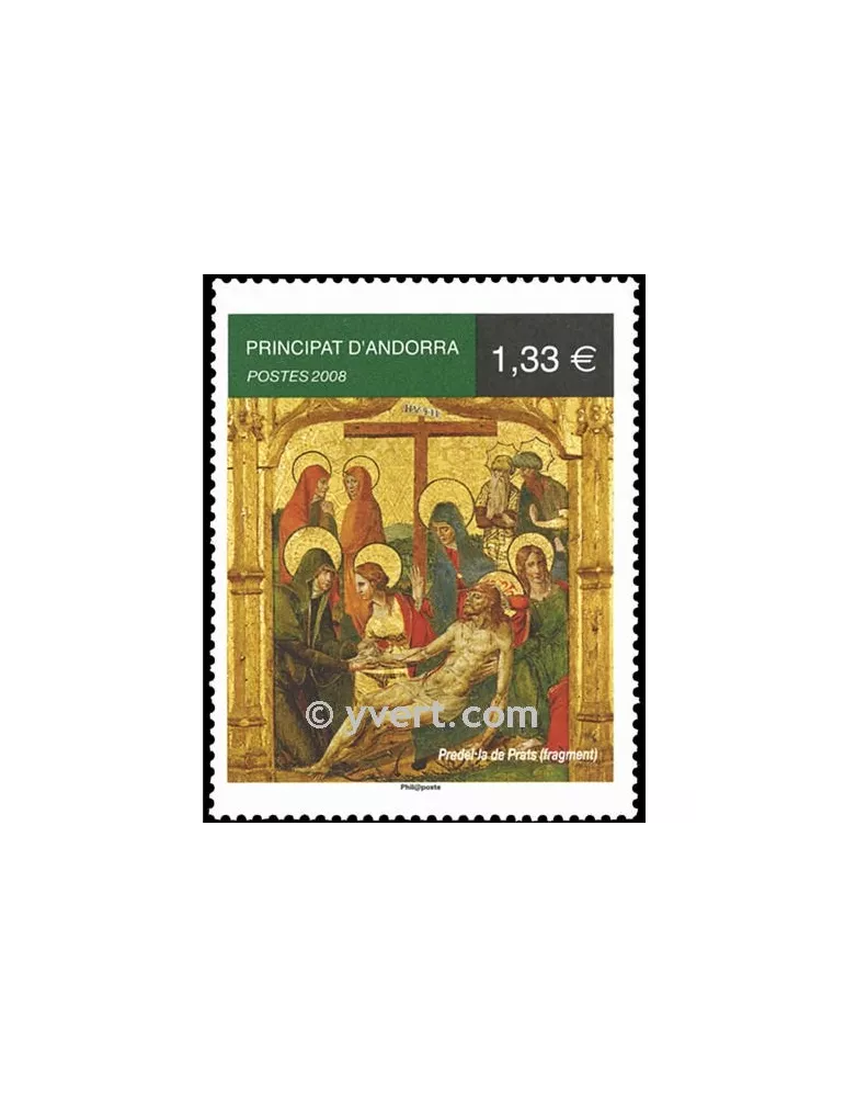 n° 653 - Timbre Andorre Poste