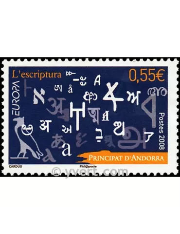n° 655 - Timbre Andorre Poste
