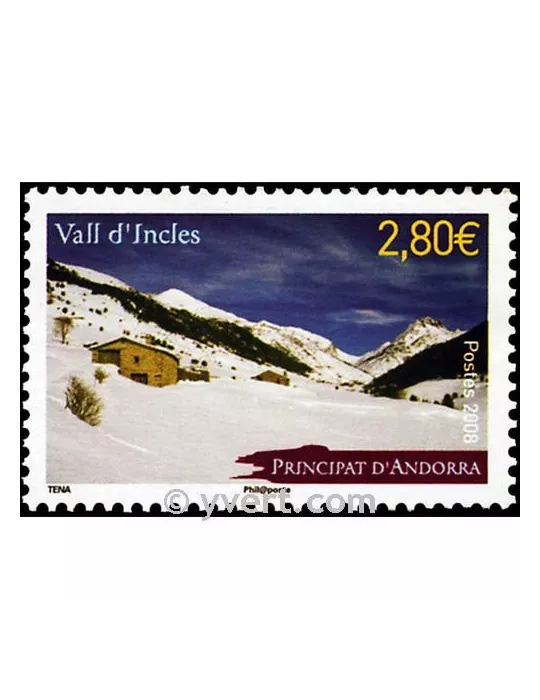 n° 657 - Timbre Andorre Poste