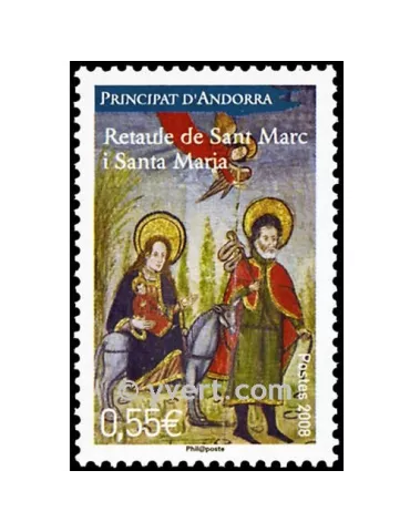 n° 665 - Timbre Andorre Poste