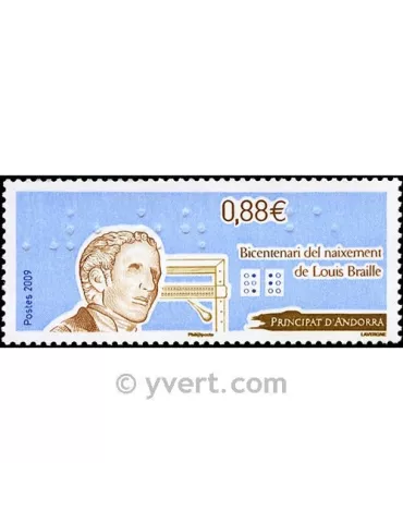 n° 666 - Timbre Andorre Poste