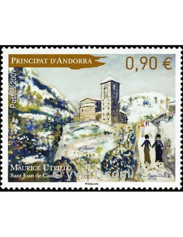 n° 675 - Timbre Andorre Poste