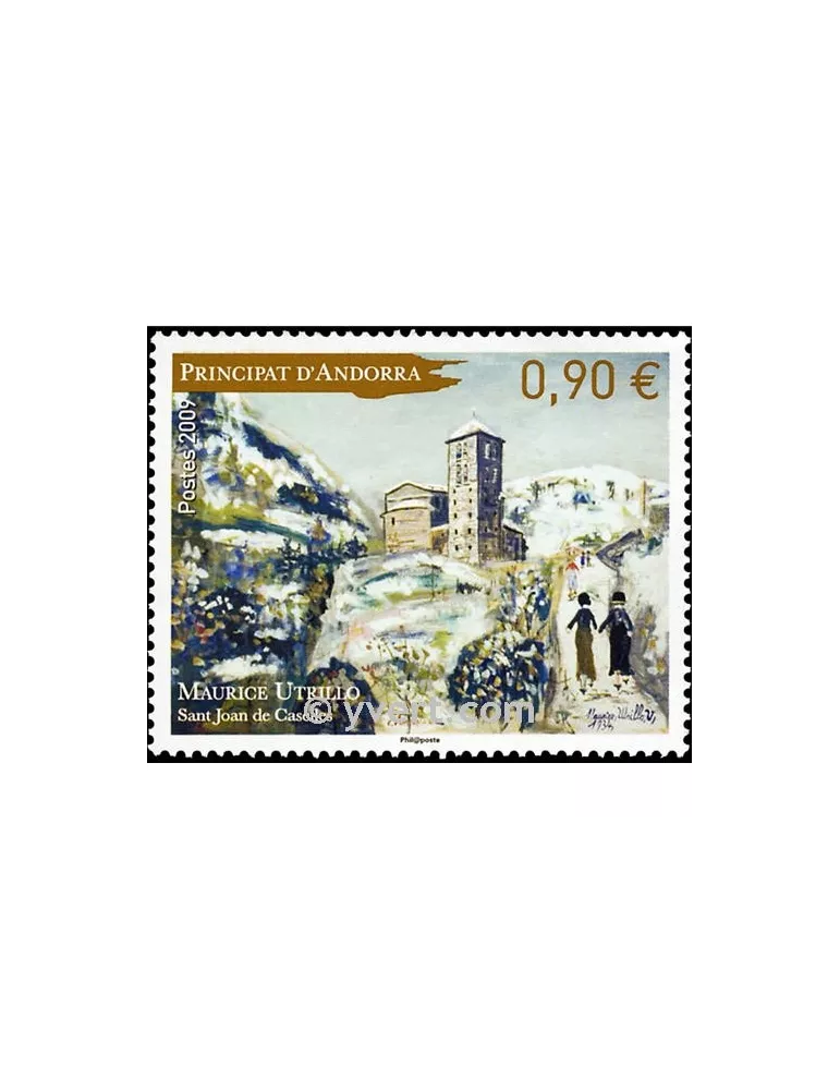 n° 675 - Timbre Andorre Poste