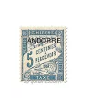 n° 1/8 - Timbre Andorre Taxe