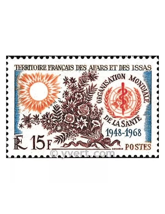 n° 336 - Timbre Afars et Issas Poste