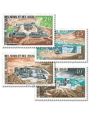 n° 337/340 - Timbre Afars et Issas Poste