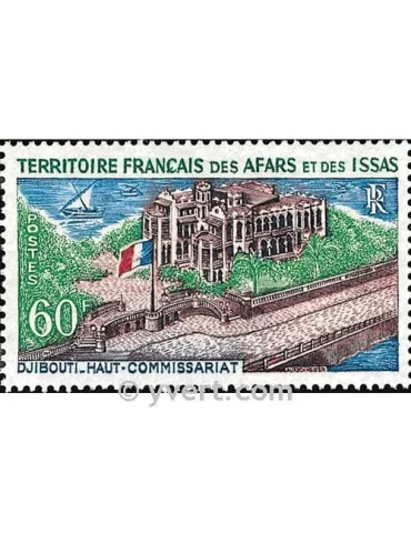 n° 348 - Timbre Afars et Issas Poste