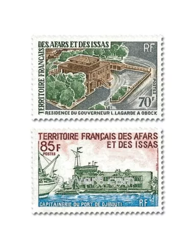 n° 349/350 - Timbre Afars et Issas Poste