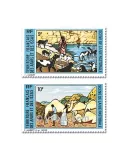 n° 381/382 - Timbre Afars et Issas Poste