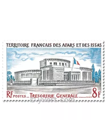 n° 395/396 - Timbre Afars et Issas Poste