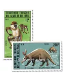 n° 408/409 - Timbre Afars et Issas Poste
