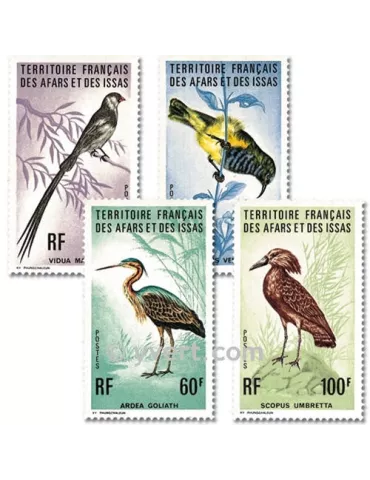 n° 410/413 - Timbre Afars et Issas Poste