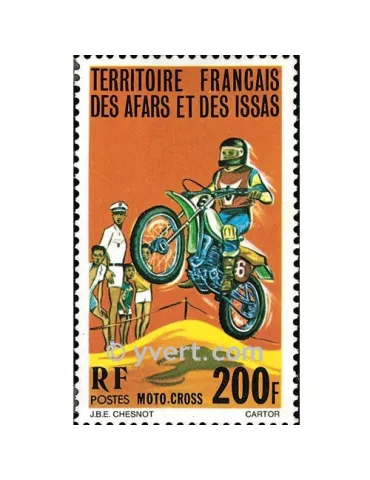 n° 440 - Timbre Afars et Issas Poste