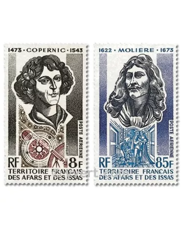 n° 87/88 - Timbre Afars et Issas Poste aérienne