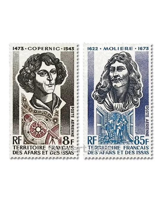 n° 87/88 - Timbre Afars et Issas Poste aérienne