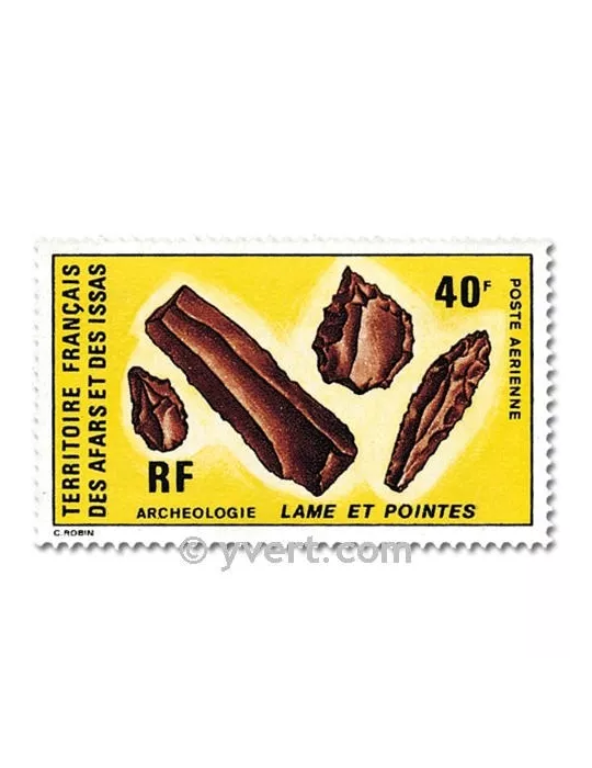 n° 89/90 - Timbre Afars et Issas Poste aérienne