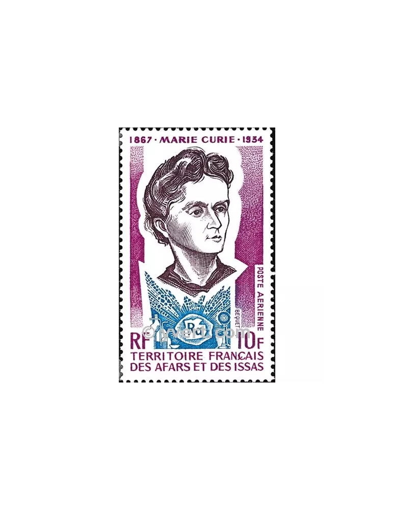n° 101 - Timbre Afars et Issas Poste aérienne