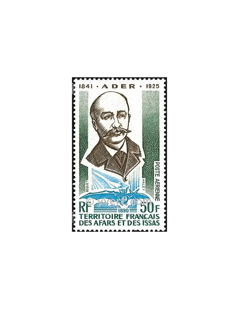 n° 108 - Timbre Afars et Issas Poste aérienne