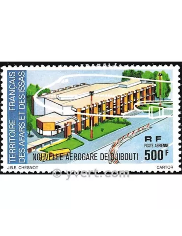 n° 109 - Timbre Afars et Issas Poste aérienne