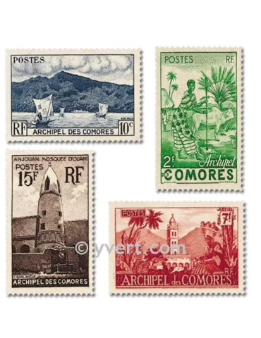 n° 1/11 - Timbre Comores Poste