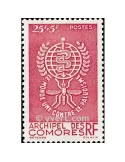 n° 25 - Timbre Comores Poste