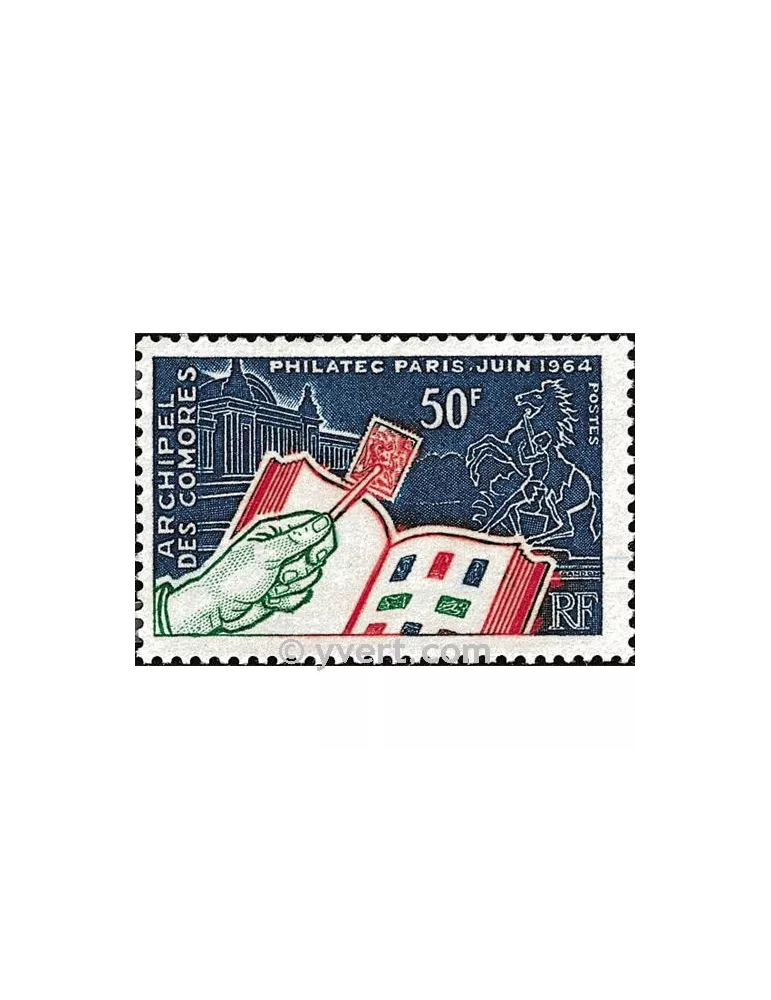 n° 32 - Timbre Comores Poste