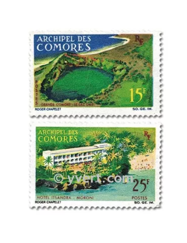 n° 39/40 - Timbre Comores Poste