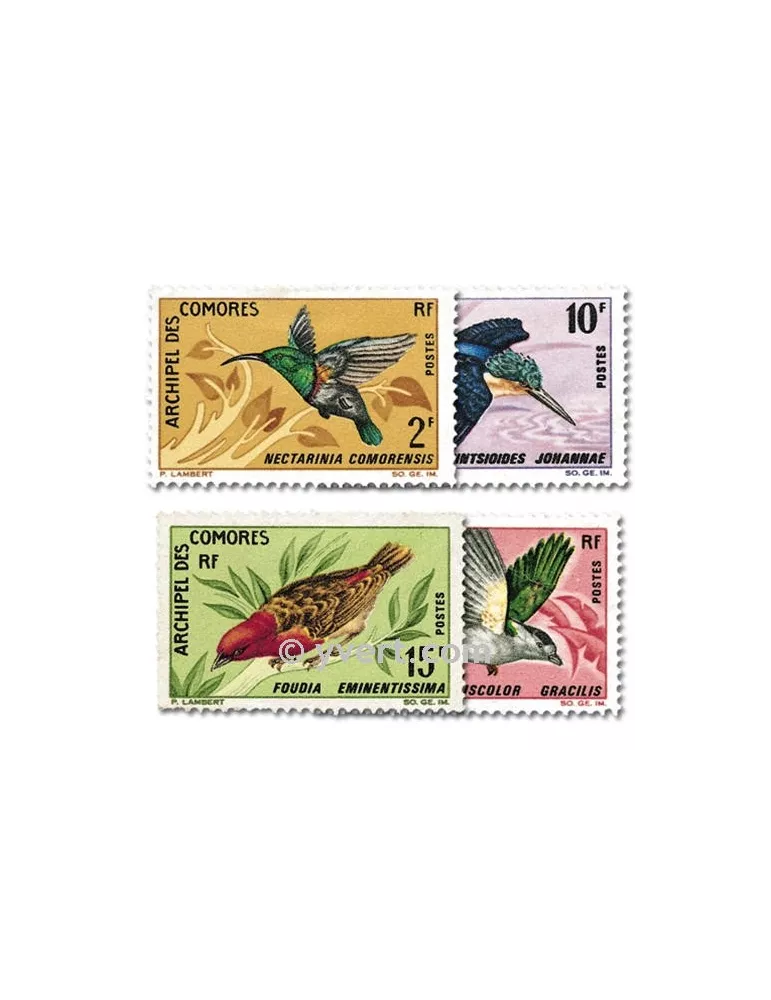 n° 41/44 - Timbre Comores Poste
