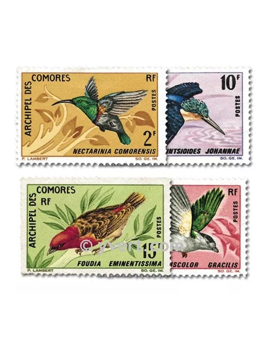 n° 41/44 - Timbre Comores Poste