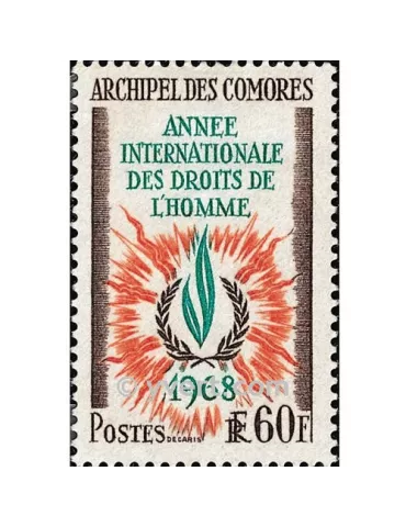 n° 49 - Timbre Comores Poste
