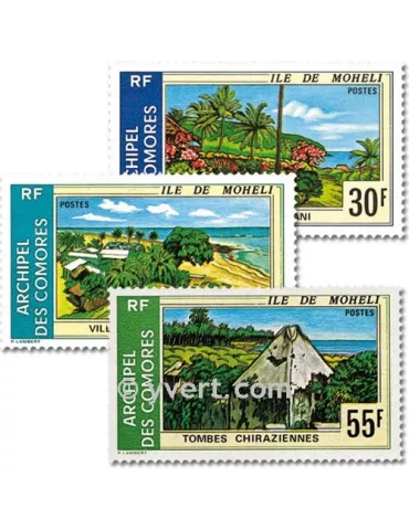 n° 101/103 - Timbre Comores Poste