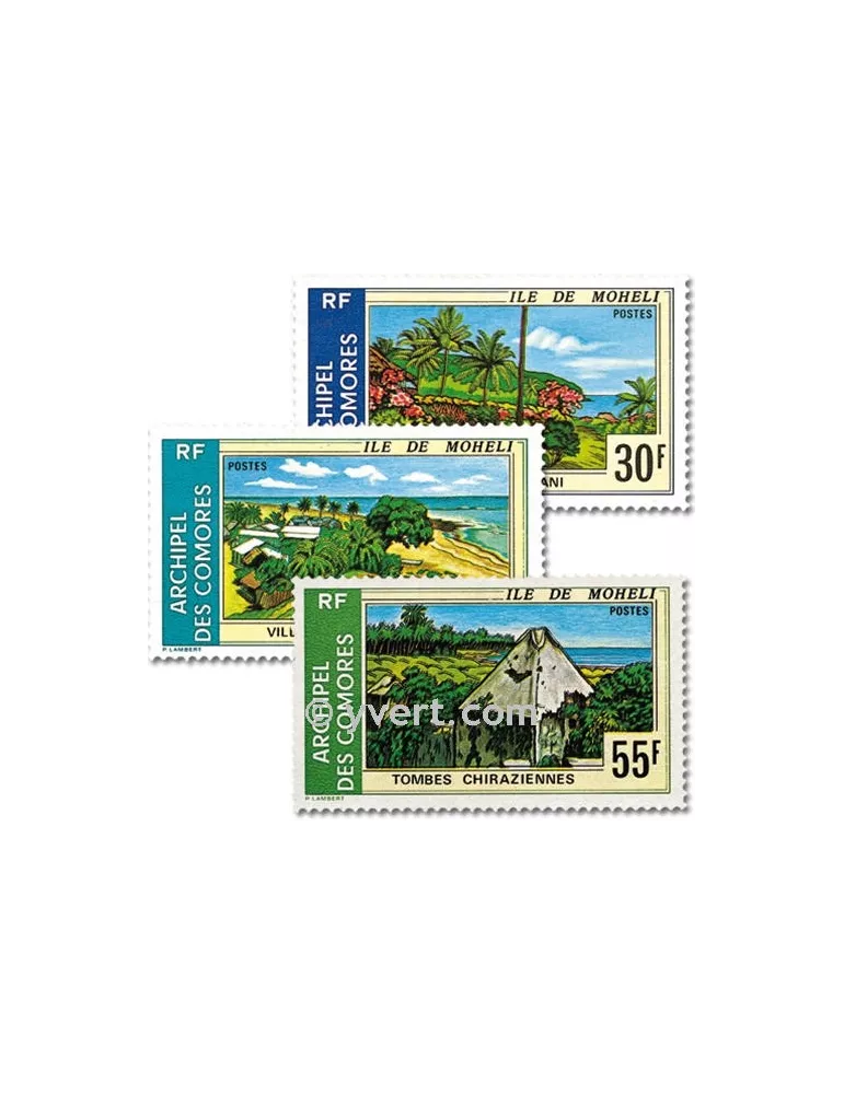 n° 101/103 - Timbre Comores Poste