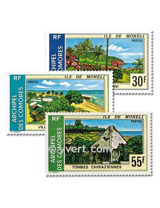 n° 101/103 - Timbre Comores Poste