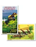 n° 18/19 - Timbre Comores Poste aérienne