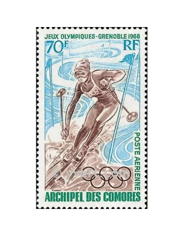 n° 22 - Timbre Comores Poste aérienne