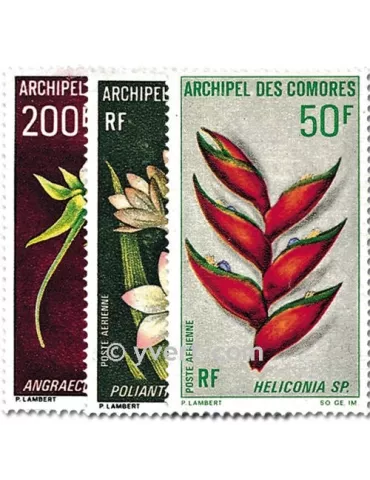 n° 26/28 - Timbre Comores Poste aérienne
