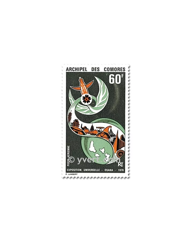 n° 30/31 - Timbre Comores Poste aérienne