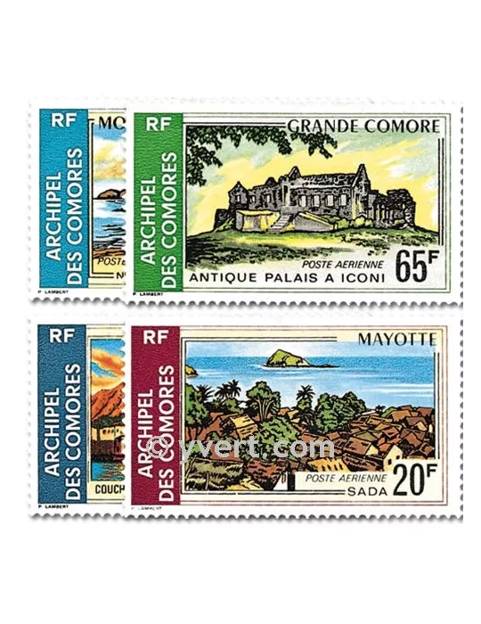 n° 32/35 - Timbre Comores Poste aérienne