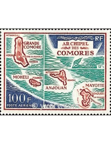 n° 36 - Timbre Comores Poste aérienne