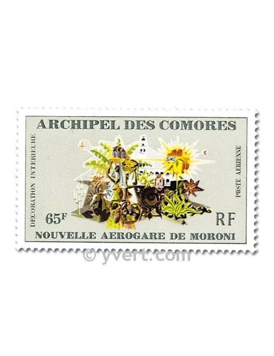 n° 39/41 - Timbre Comores Poste aérienne