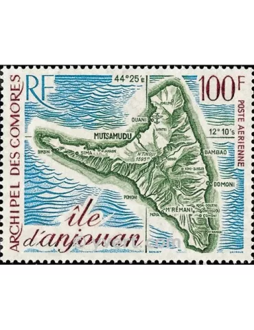 n° 49 - Timbre Comores Poste aérienne